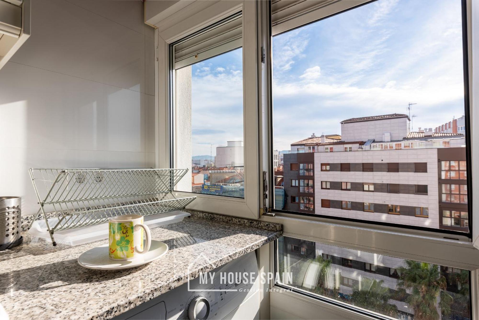 Myhousespain - Radiante Piso Junto A La Playa Gijón Eksteriør billede